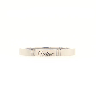 Cartier Maillon Panthere Band Ring 18K White Gold