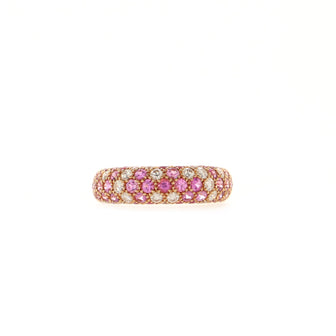 Cartier Etincelle de Cartier Ring 18K Rose Gold with Pink Sapphires and Diamonds