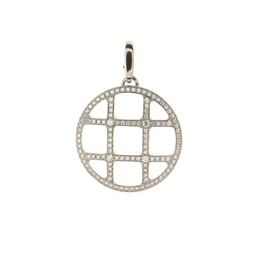 Cartier Pasha de Cartier Pendant Charm Pendant & Charms 18K White Gold with Diamonds