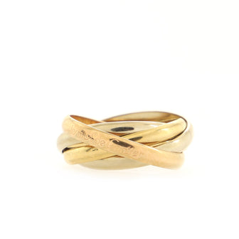 Cartier Les Must de Cartier 5 Band Trinity Ring 18K Tricolor Gold