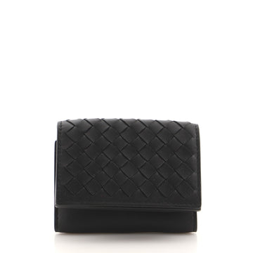 Bottega Veneta Trifold Wallet Intrecciato Nappa Mini