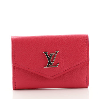 Louis Vuitton Lockmini Wallet Leather