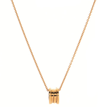 Bvlgari B.Zero1 Pendant Necklace 18K Rose Gold