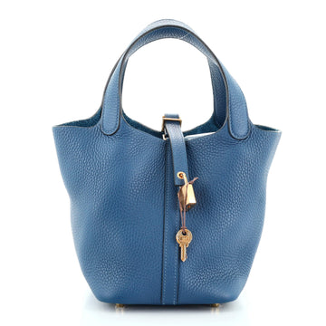 Hermes Picotin Lock Bag Clemence PM