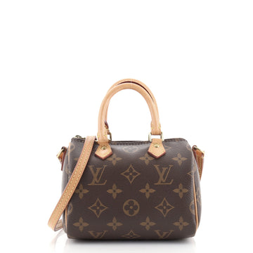 Louis Vuitton Speedy Bandouliere Bag Monogram Canvas Nano