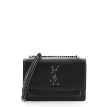 Saint Laurent Sunset Chain Wallet Leather