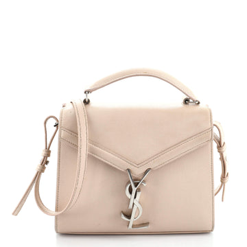 Saint Laurent Cassandra Top Handle Bag Leather Mini