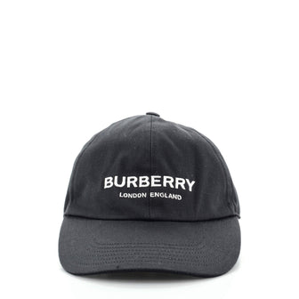 Burberry Logo Baseball Cap Canvas