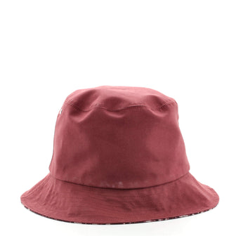 Christian Dior Teddy D Reversible Bucket Hat Check'N'Dior and Oblique Canvas