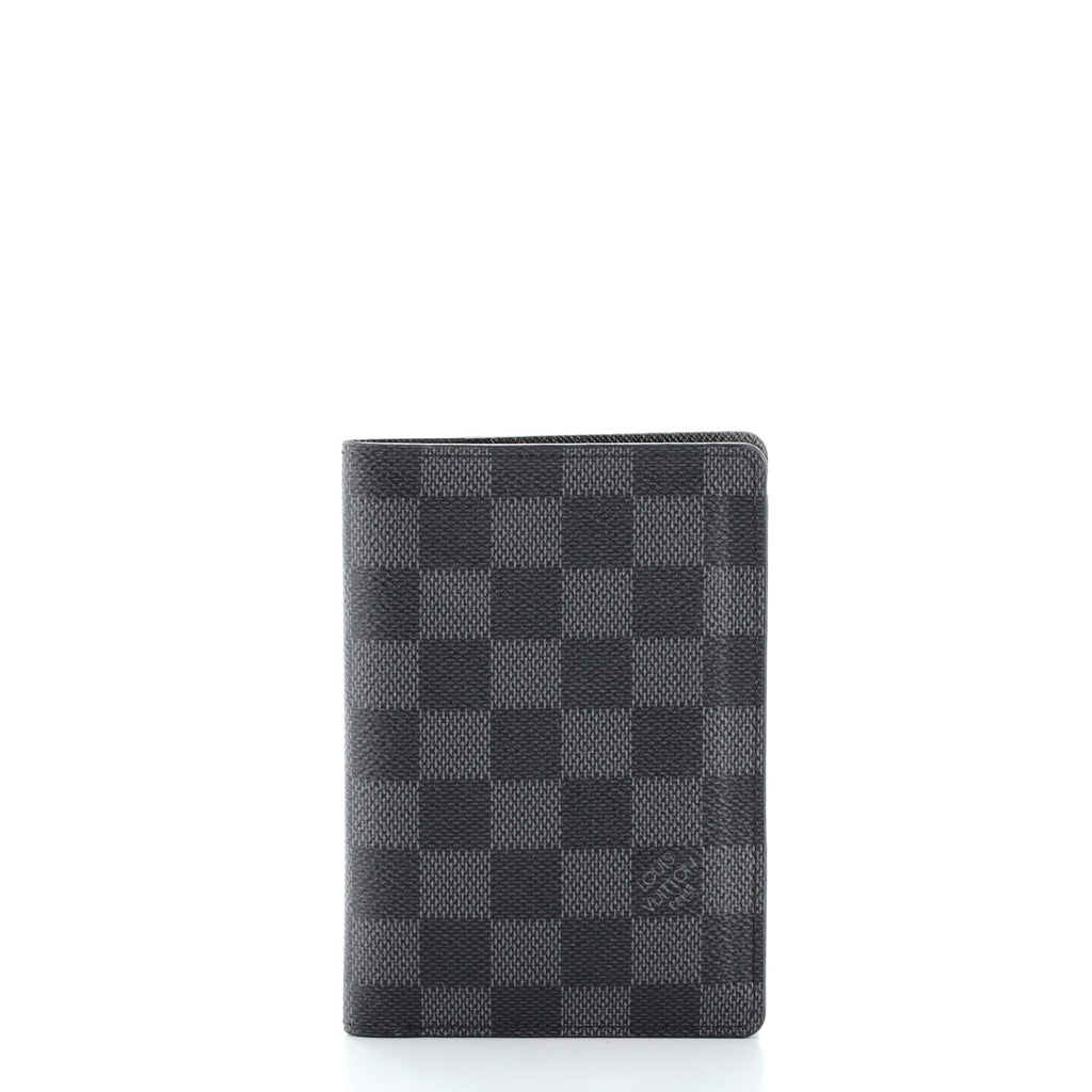 Louis Vuitton Damier Passport Holder Black/Gray