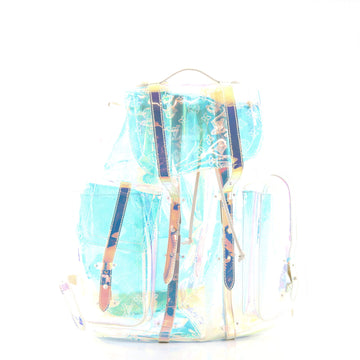 Louis Vuitton Christopher Backpack Limited Edition Monogram Prism PVC GM