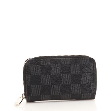 Louis Vuitton Zippy Coin Purse Damier Graphite Vertical