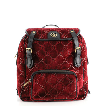 Gucci GG Marmont Backpack GG Velvet Small