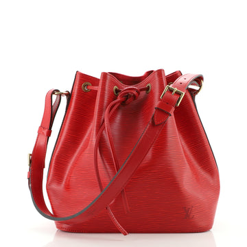 Louis Vuitton Petit Noe Handbag Epi Leather