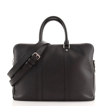 Louis Vuitton Porte-Documents Voyage Briefcase Taiga Leather PM
