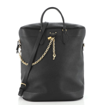 Louis Vuitton Carry All Handbag Taurillon Leather GM