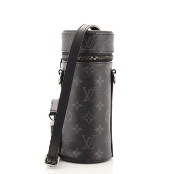 Louis Vuitton Bottle Holder Monogram Eclipse Canvas