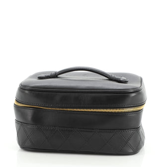 Chanel Vintage Cosmetic Case Lambskin