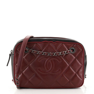 Chanel Ballerine Camera Case Bag Quilted Calfskin Medium