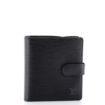 Louis Vuitton Porte-Billets Wallet Epi Leather Compact
