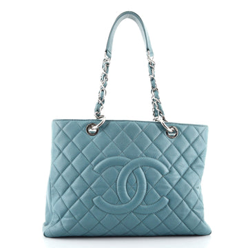 Chanel Grand Shopping Tote Quilted Caviar