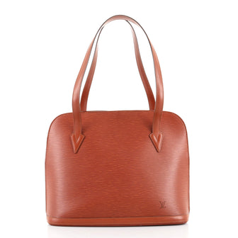 Louis Vuitton Lussac Handbag Epi Leather