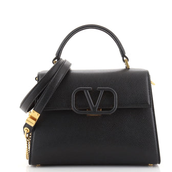 Valentino VSling Top Handle Bag Leather Small
