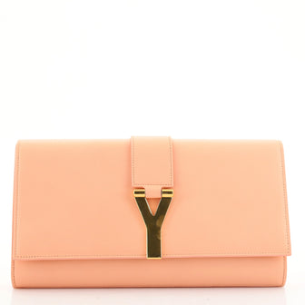 Saint Laurent Chyc Clutch Leather