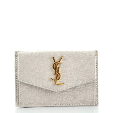 Saint Laurent Uptown Card Case Leather
