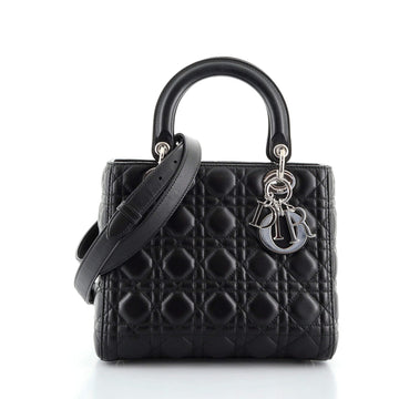 Christian Dior Lady Dior Bag Cannage Quilt Lambskin Medium