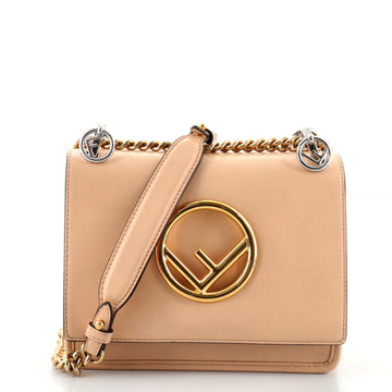Fendi Kan I F Shoulder Bag Leather Small