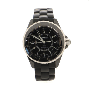 Chanel J12 Automatic Watch Ceramic and Stainless Steel 38