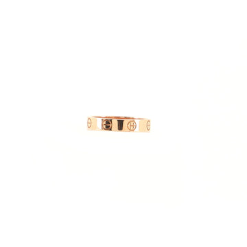 Cartier Love Wedding Band Ring 18K Rose Gold