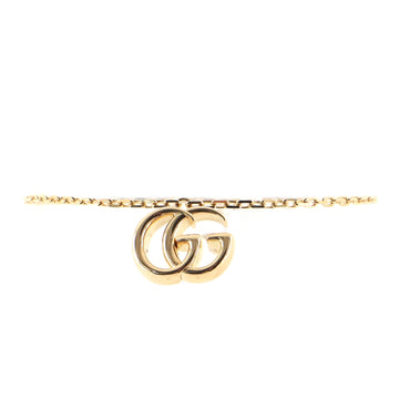 Gucci GG Running Charm Chain Bracelet 18K Yellow Gold