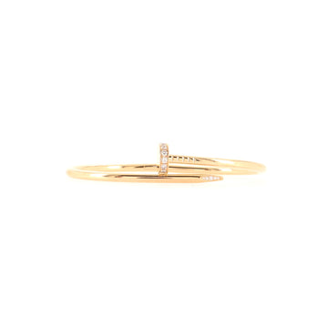 Cartier Juste un Clou Bracelet 18K Rose Gold with Diamonds Classic