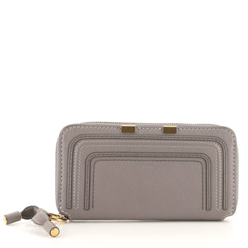 Chloe Marcie Zip Around Wallet Leather