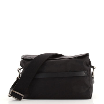 Valentino Rockstud Messenger Bag Printed Camo Canvas Large
