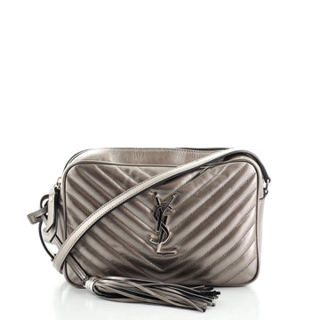 Saint Laurent Lou Camera Bag Matelasse Chevron Leather Small