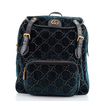 Gucci GG Marmont Backpack GG Velvet Small