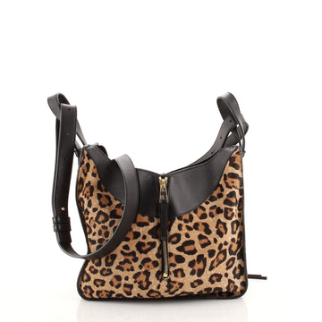 Loewe Hammock Bag Printed Pony Hair Small
