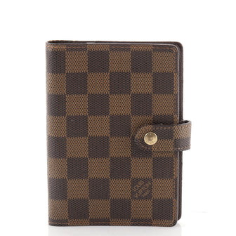 Louis Vuitton Ring Agenda Cover Damier PM