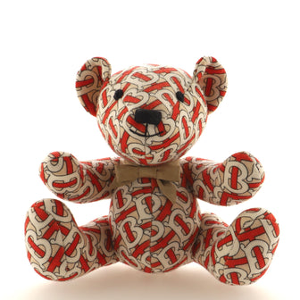 Burberry Thomas The Bear Toy TB Monogram Wool