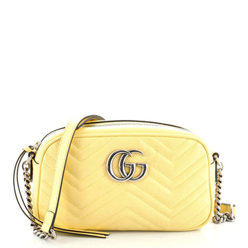 Gucci GG Marmont Shoulder Bag Matelasse Leather Small