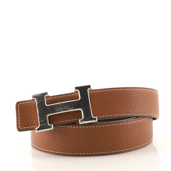 Hermes Constance Reversible Belt Leather Medium