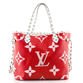 Louis Vuitton Neverfull NM Tote Limited Edition Colored Monogram Giant MM