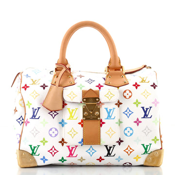 Louis Vuitton Speedy Handbag Monogram Multicolor 30