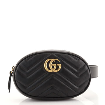 Gucci GG Marmont Belt Bag Matelasse Leather