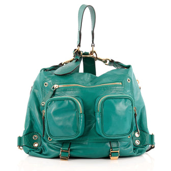 Gucci Darwin Convertible Backpack Leather Medium
