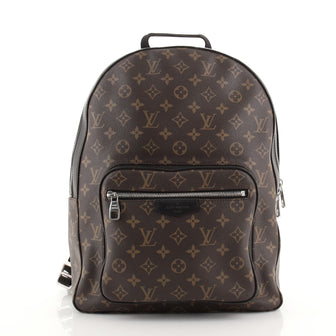 Louis Vuitton Josh Backpack Macassar Monogram Canvas