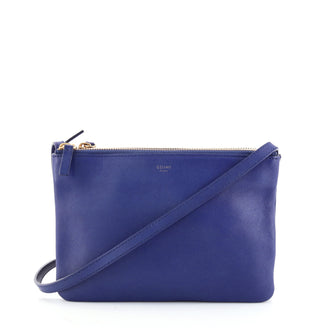 Celine Trio Crossbody Bag Leather Small